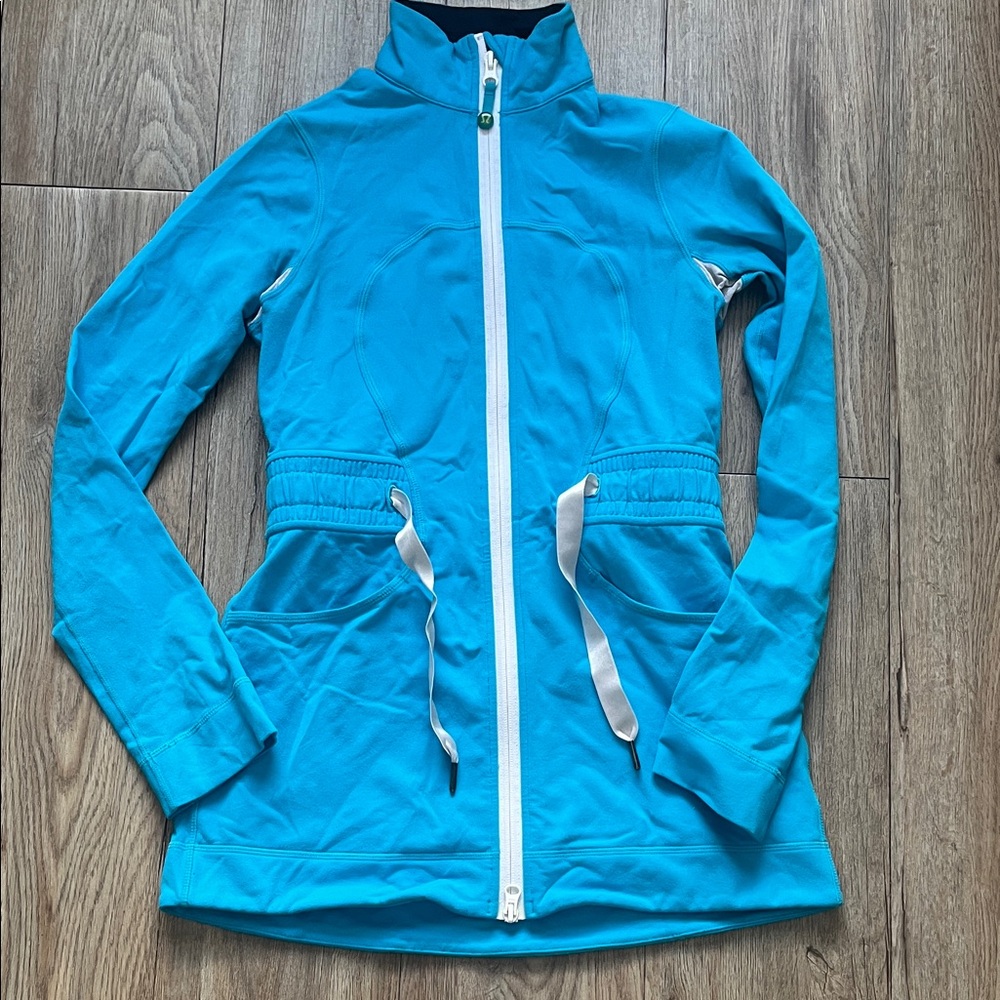 Women's lululemon Lightweight Zip-Front Jacket in Bright Teal